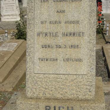 RICH Myrtle Harriet -1925