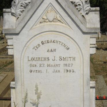 SMITH Lourens J. 1827-1903