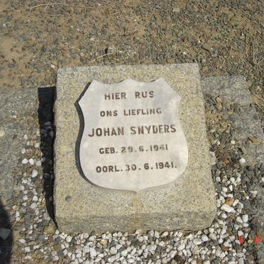 SNYDERS Johan 1941-1941