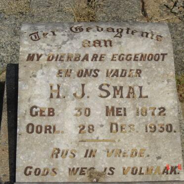 SMAL H.J. 1872-1930