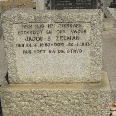 ZEEMAN Jacob S. 1887-1943