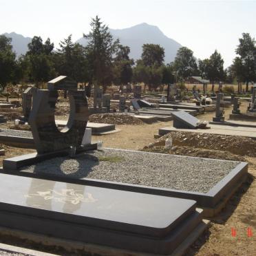 2. Overview of Tulbagh cemetery