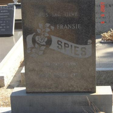 SPIES Fransie 1965-1975