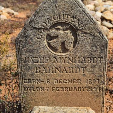 BARNARDT Jozef Mynhardt 1893-1894