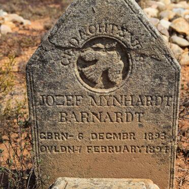 BARNARDT Jozef Mynhardt 1893-1894