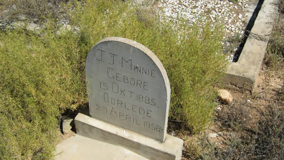 MINNIE J.J. 1885-1958