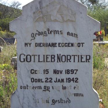 NORTIER Gotlieb 1897-1942