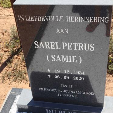 PLESSIS Sarel Petrus, du 1934-2020