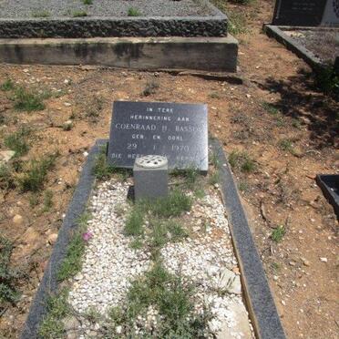 Western Cape, UNIONDALE district, Kamanassierivier, Groot Fontein 123, farm cemetery