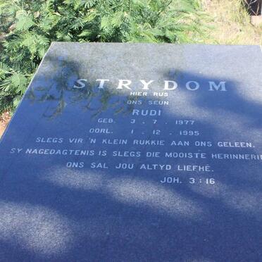 STRYDOM Rudi 1977-1995
