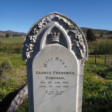 ZONDAGH George Frederick 1832-1889