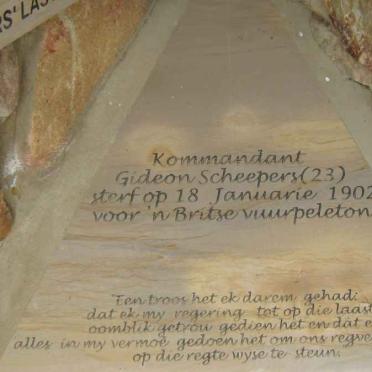SCHEEPERS Gideon -1902