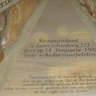 SCHEEPERS Gideon -1902