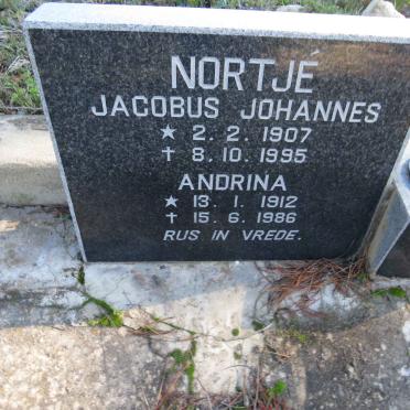 NORTJE Jacobus Johannes 1907-1995