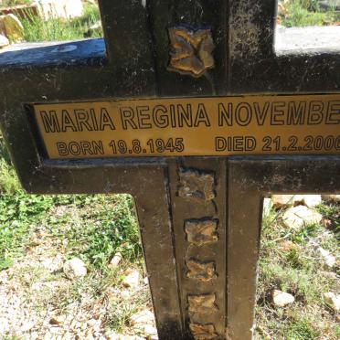 NOVEMBER Maria Regina 1945-2006