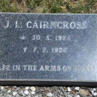 CAIRNCROSS J.L. 1924-1925