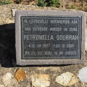 GOURRAH Petronella 1927-2001