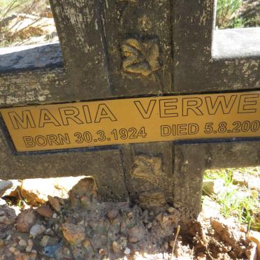 VERWEY Maria 1924-2006