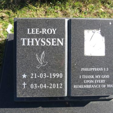 THYSSEN Lee-Roy 1990-2012