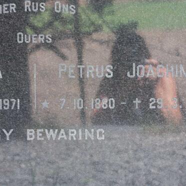 JONKER Petrus Joachim 1880-1946