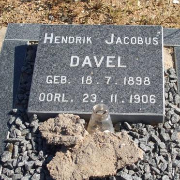 DAVEL Hendrik Jacobus 1898-1906