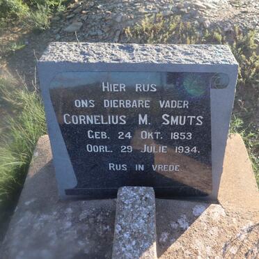 SMUTS Cornelius M. 1853-1934