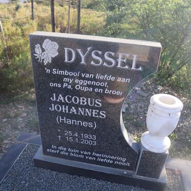 DYSSEL Jacobus Johannes 1933-2003