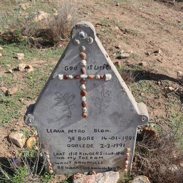 Western Cape, UNIONDALE district, Ruigte Fontein 106, Vleyplaas, Single grave