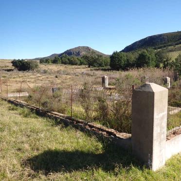 Western Cape, UNIONDALE district, Uniondale, Wolve Kraal 243, farm cemetery