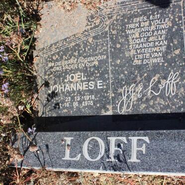 LOFF Joel Johannes E. 1918-1975