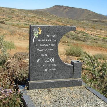 WITBOOI Koos 1934-1990