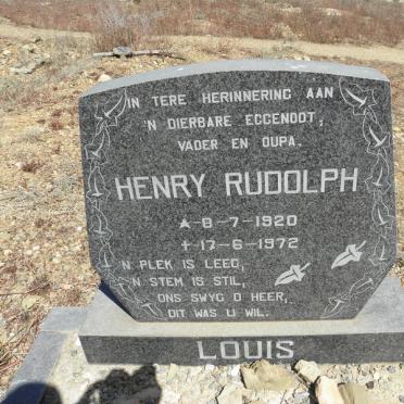 LOUIS Henry Rudolph 1920-1972