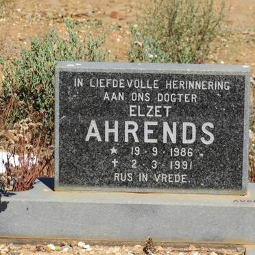 AHRENDS Elzet 1986-1991