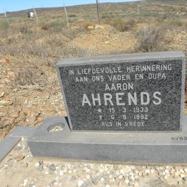 AHRENDS Aaron 1933-1992