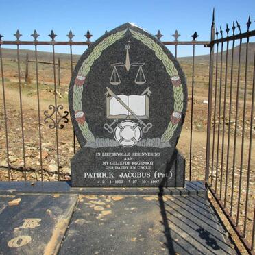 ? RO?? Patrick Jacobus 1953-1997