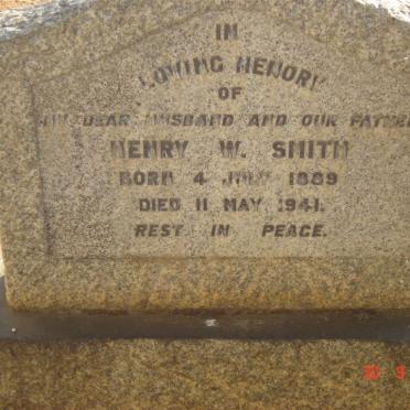 SMITH Henry W. 1889-1941