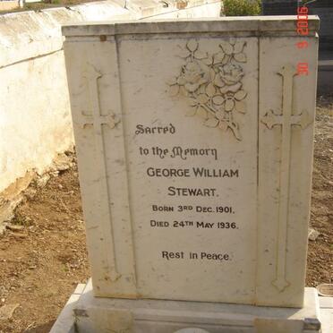 STEWART George William 1901-1936