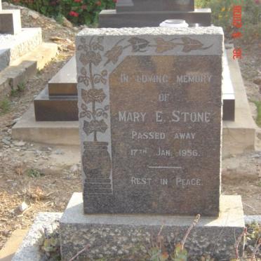 STONE Mary E  -1956