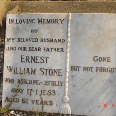 STONE Ernest William -1953