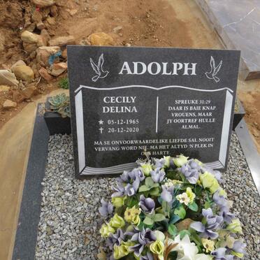 ADOLPH Cecily Delina 1965-2020