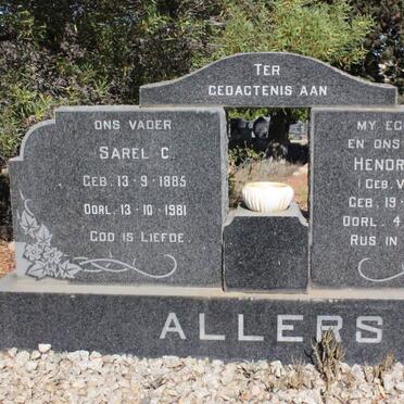 ALLERS Sarel C. 1885-1981 &amp;  Hendrika J. VISSER 1892-1965