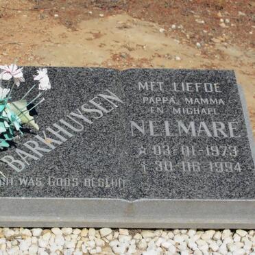 BARKHUYSEN Neville J. 1938-2013 &amp; Martha 1935- :: BARKHUIZEN Nelmare 1973-1994