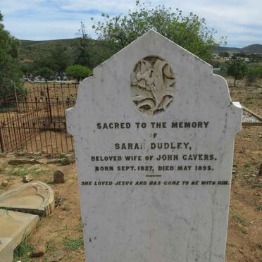 DUDLEY Sarah 1827-1895