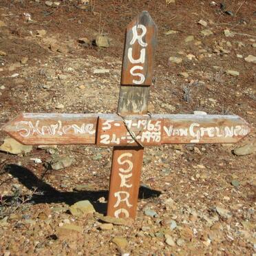 GREUNEN Sharlene, van 1965-1998