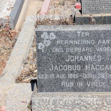 HAGGARD Johannes Jacobus 1886-1962