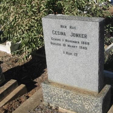 JONKER Gesina 1868-1949