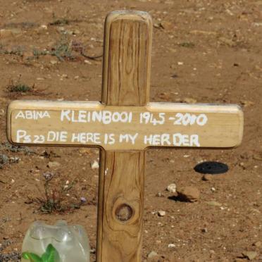 KLEINBOOI Abina 1945-2010