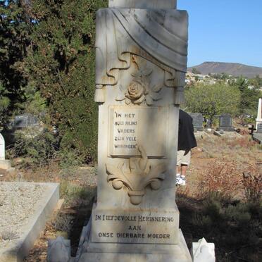 LOUW M.M.H. nee SMUTS 1865-1927