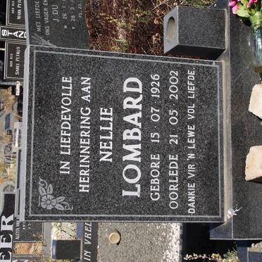 LOMBARD Nellie 1926-2002
