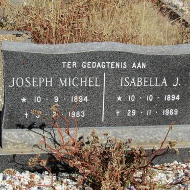 MICHEL Joseph 1894-1983 &amp; Isabella J. 1894-1969
